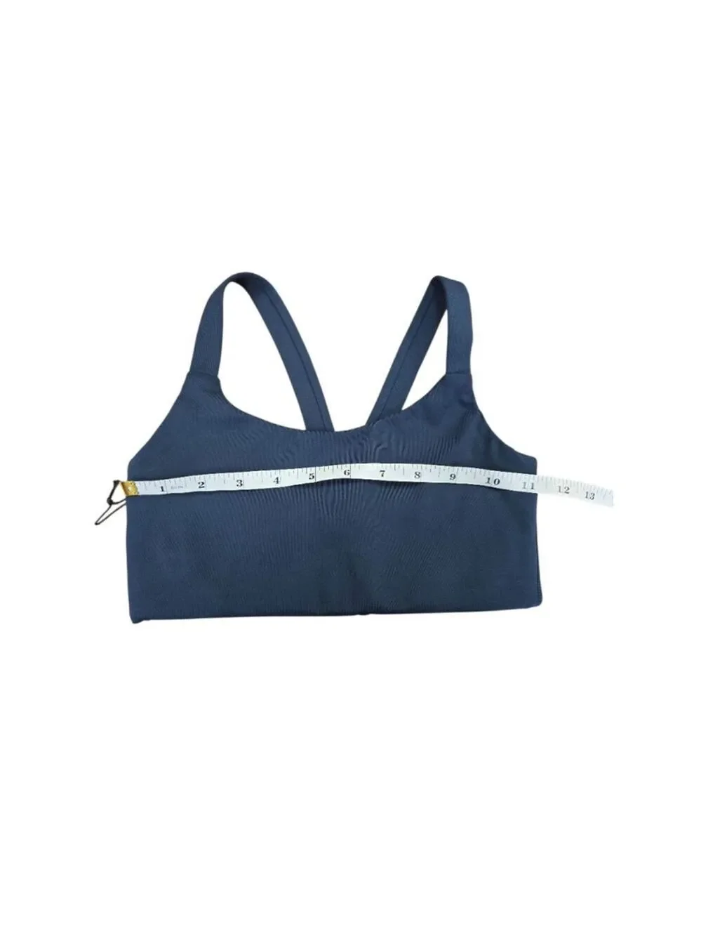 Girlfriend Collective Midnight Lou V-Back Bra XXS Blue